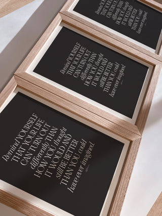 "Better Than You Imagined" Inspirational Special Edition Print