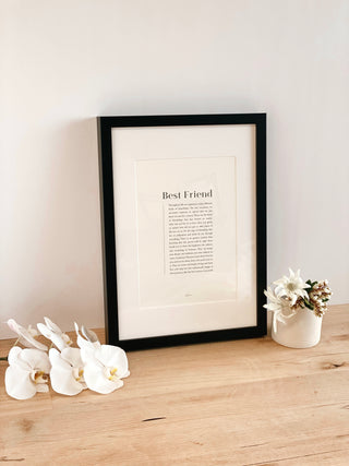 "Best Friend" Print