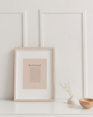 "Best Friend" Print