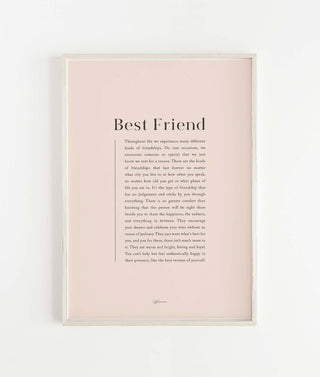 A4 Soft Pink / Unframed