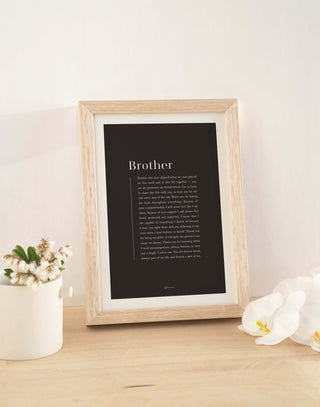 "Brother" Print