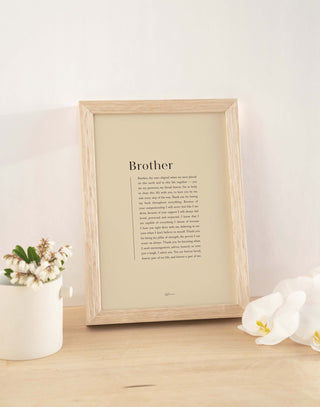 "Brother" Print