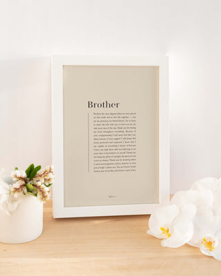 "Brother" Print