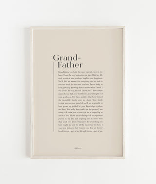 "Grandfather" Print