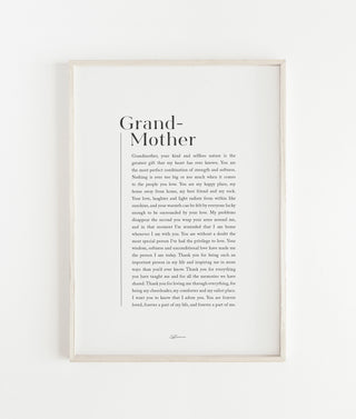 "Grandmother" Print