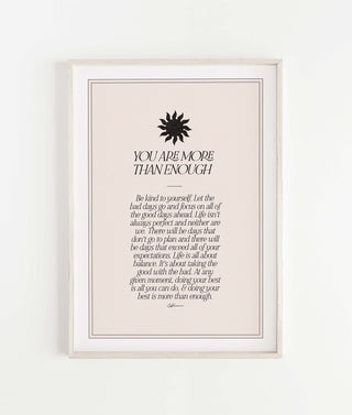 "More Than Enough" Special Edition Print