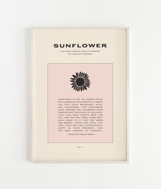Special Edition "Sunflower" Print