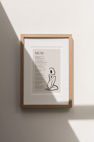 Limited Edition Mother Print