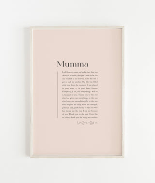 Personalised Digital Download "Mother" Print