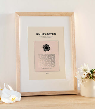 Special Edition "Sunflower" Print