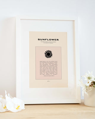 Special Edition "Sunflower" Print