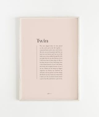 "Twin" Print