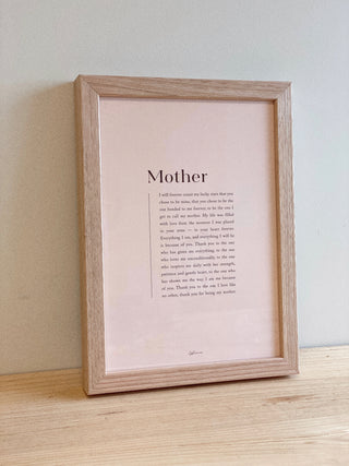 "Mother" Print