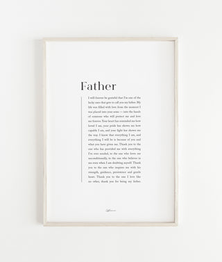 Digital "Father" Print