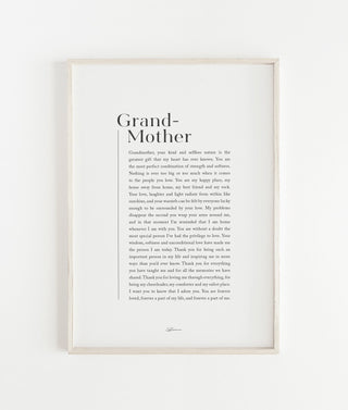 "Grandmother" Digital Print