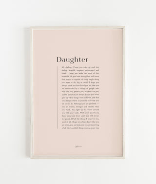 "Daughter" (child) Print