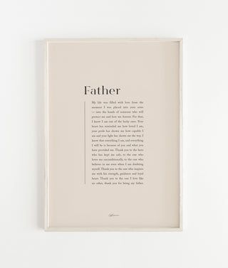 "Father" Print A3