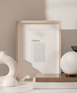 "Father" Print