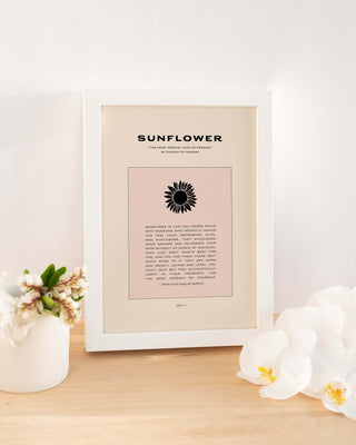 Special Edition "Sunflower" Print